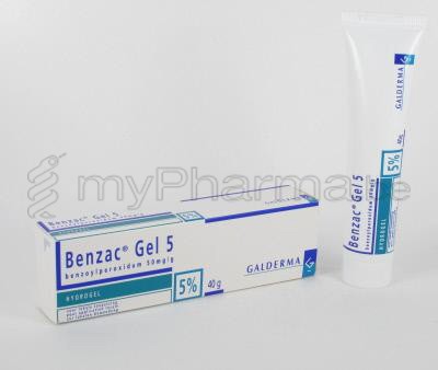 BENZAC 5% 40 G GEL  (geneesmiddel)