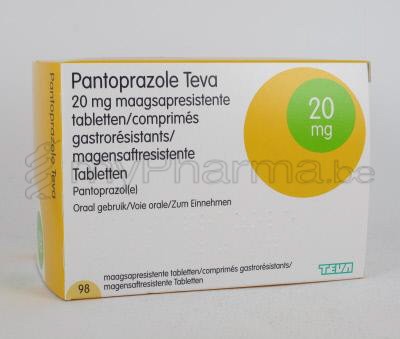 Pharmacie Dansaert Bruxelles : Home > PANTOPRAZOLE TEVA 20 MG 98 COMP