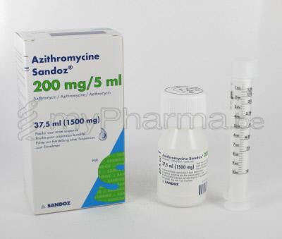 Sandoz Azithromycin 100mg/5ml