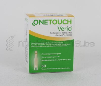 ONE TOUCH VERIO TESTSTRIPS 50 02217901