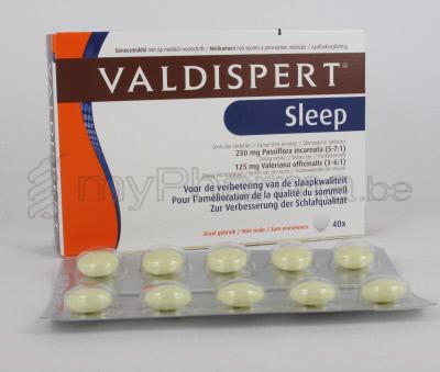 VALDISPERT SLEEP 40 TABL                       (geneesmiddel)